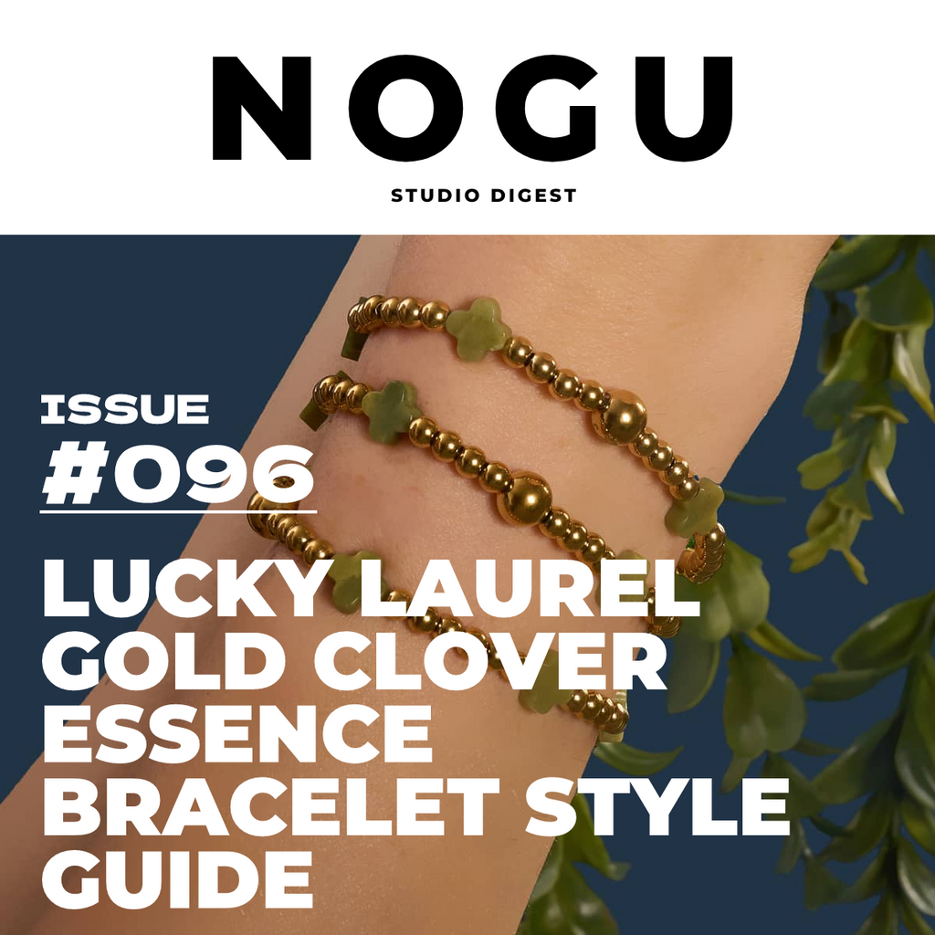 Lucky Laurel Gold Clover Essence Bracelet Style Guide