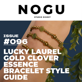 Lucky Laurel Gold Clover Essence Bracelet Style Guide
