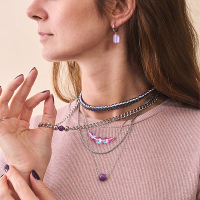 ART OF THE STACK: "PURPLE OBSESSION: LOOK - NOGU.studio
