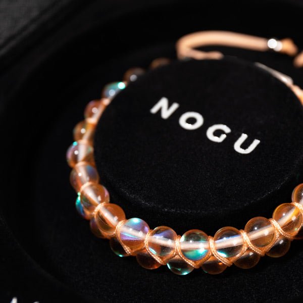 GALAXY GLASS MACRAME BRACELETS - NOGU.studio