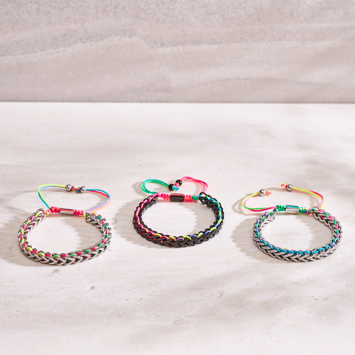 NOGU Handcrafted Wheat Chain Bracelets (Demi-Fine Stainless Steel Jewelry Collection)