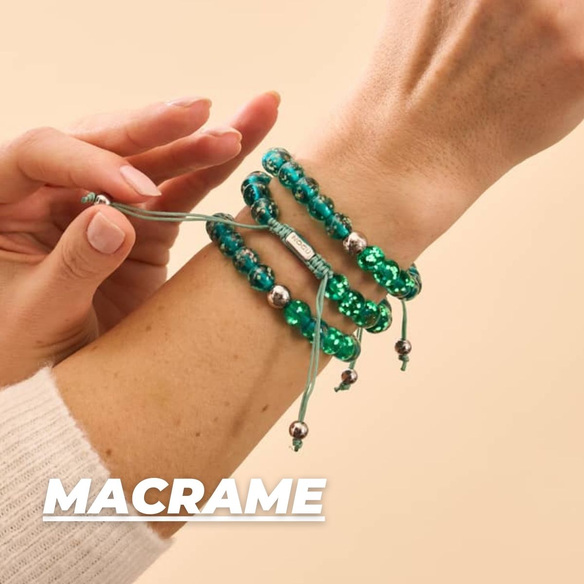 FIREFLY GLASS™ MAKRAMEE-ARMBÄNDER