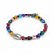 Mosaic Micro Hearts | Crystal Millefiori Bracelet