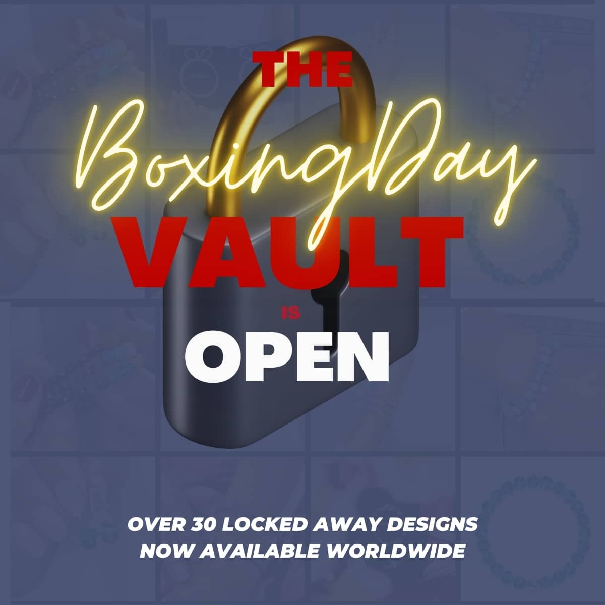 BOXING DAY VAULT SALE