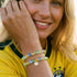 BRASILIEN | Meerjungfrau Glass Nations Armband