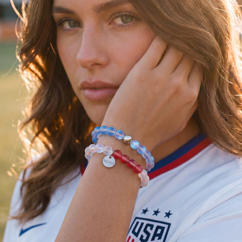USA III | Meerjungfrau Glasnationen Armband
