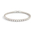 Rhodium x Crystal | Tennis Club Bracelet
