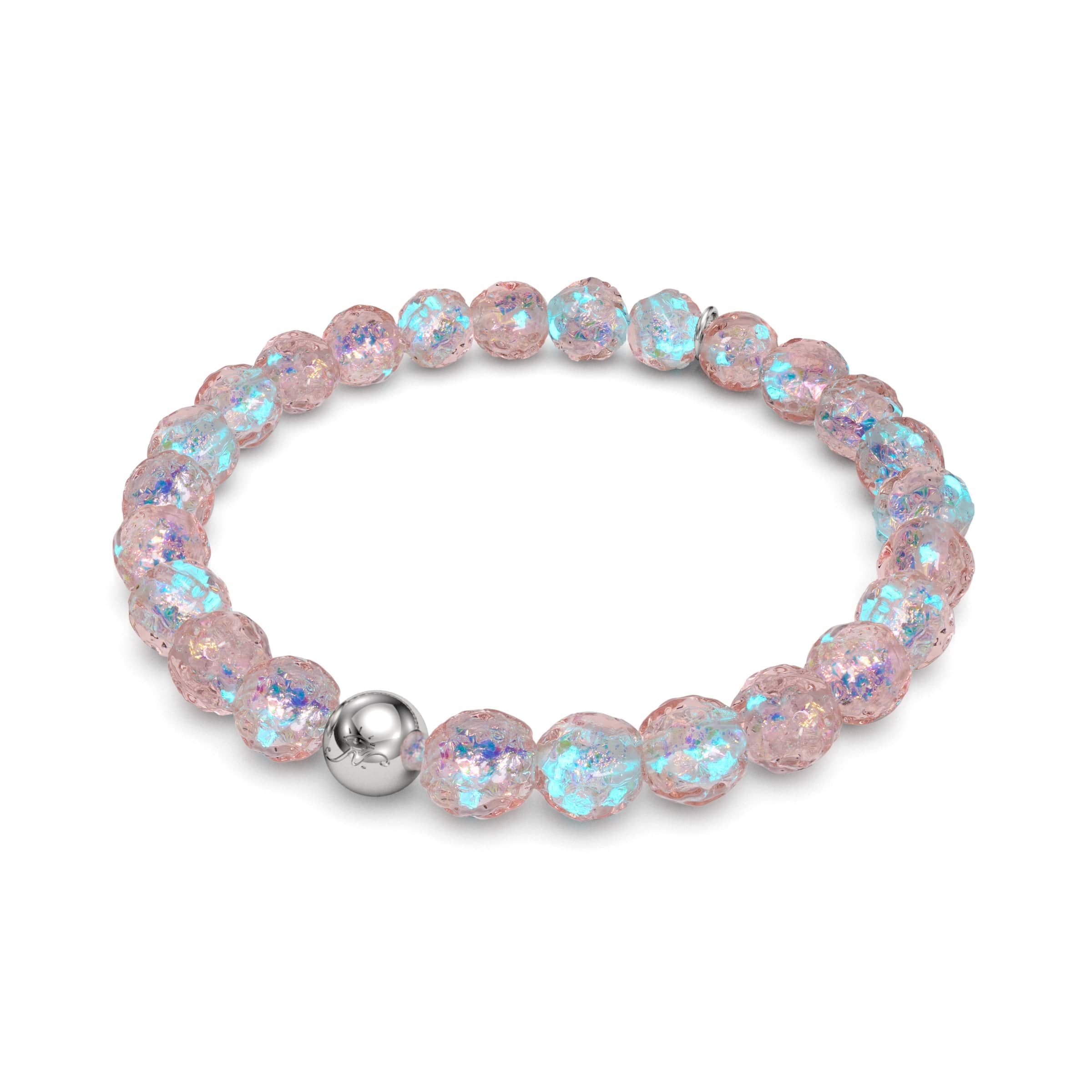 Apricot Ice | Firework Glass Ice Drop Bracelet