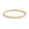 18k Gold x Crystal | Tennis Club Bracelet