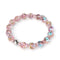 Pink | Firefly Glass x Crystal Swirl Bracelet