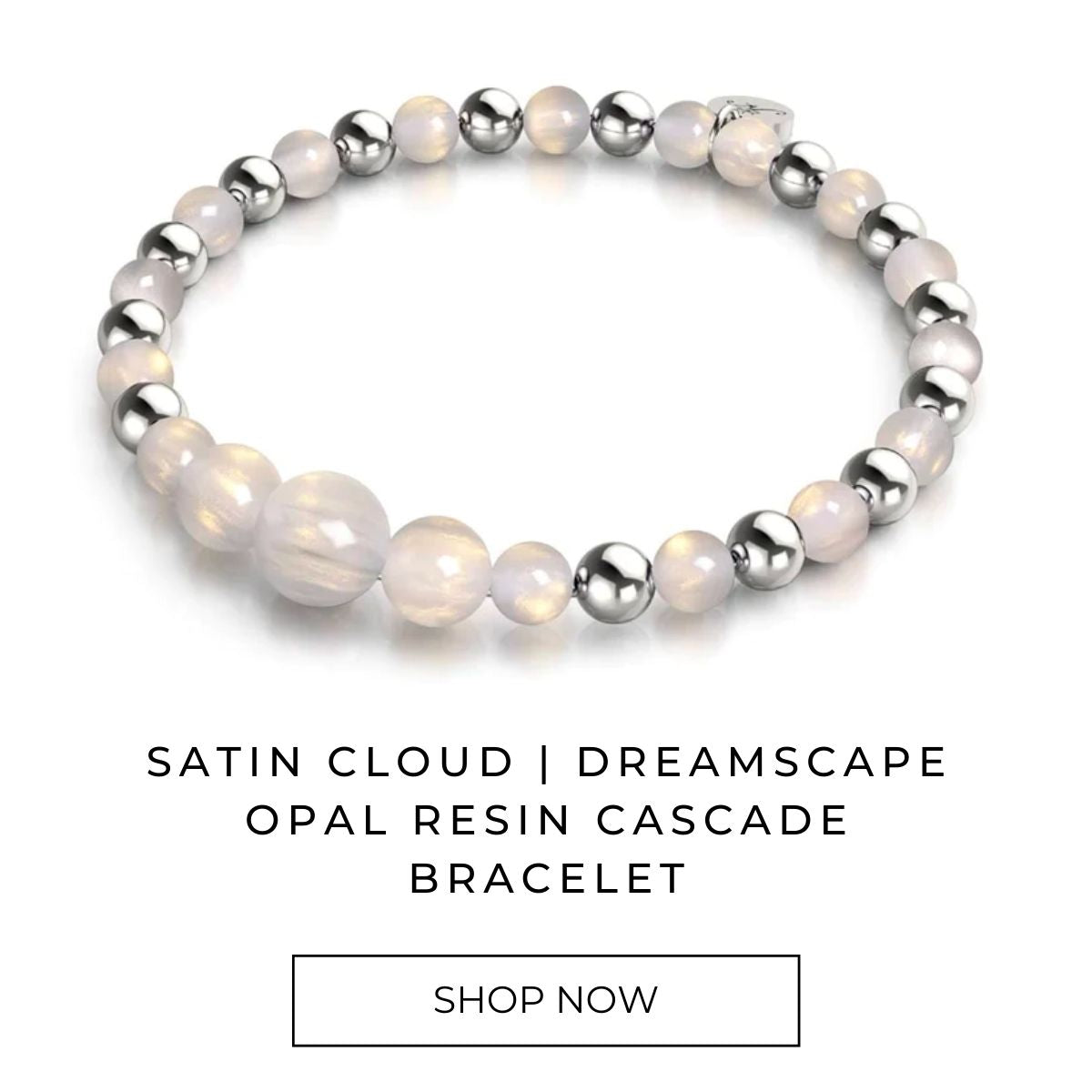 Satin Cloud | Dreamscape Opal Kaskadenarmband