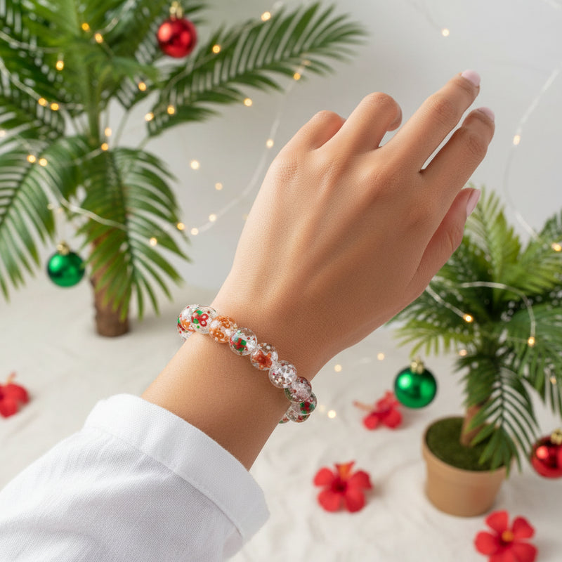 Christmas Cookies | Firefly Glass Ornament Bracelet