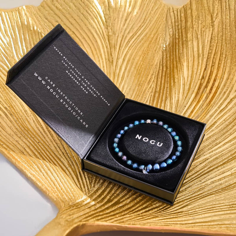 Holografisch | 925er Sterlingsilber | Süßwasserperlenarmband