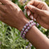 Blaue Hortensie | 925 Sterling Silber | Firefly Glasgarten Armband