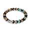 Liquorice Eclipse | .925 Sterling Silver | Lunar Glass Bracelet