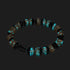 Liquorice Eclipse | .925 Sterling Silver | Lunar Glass Bracelet