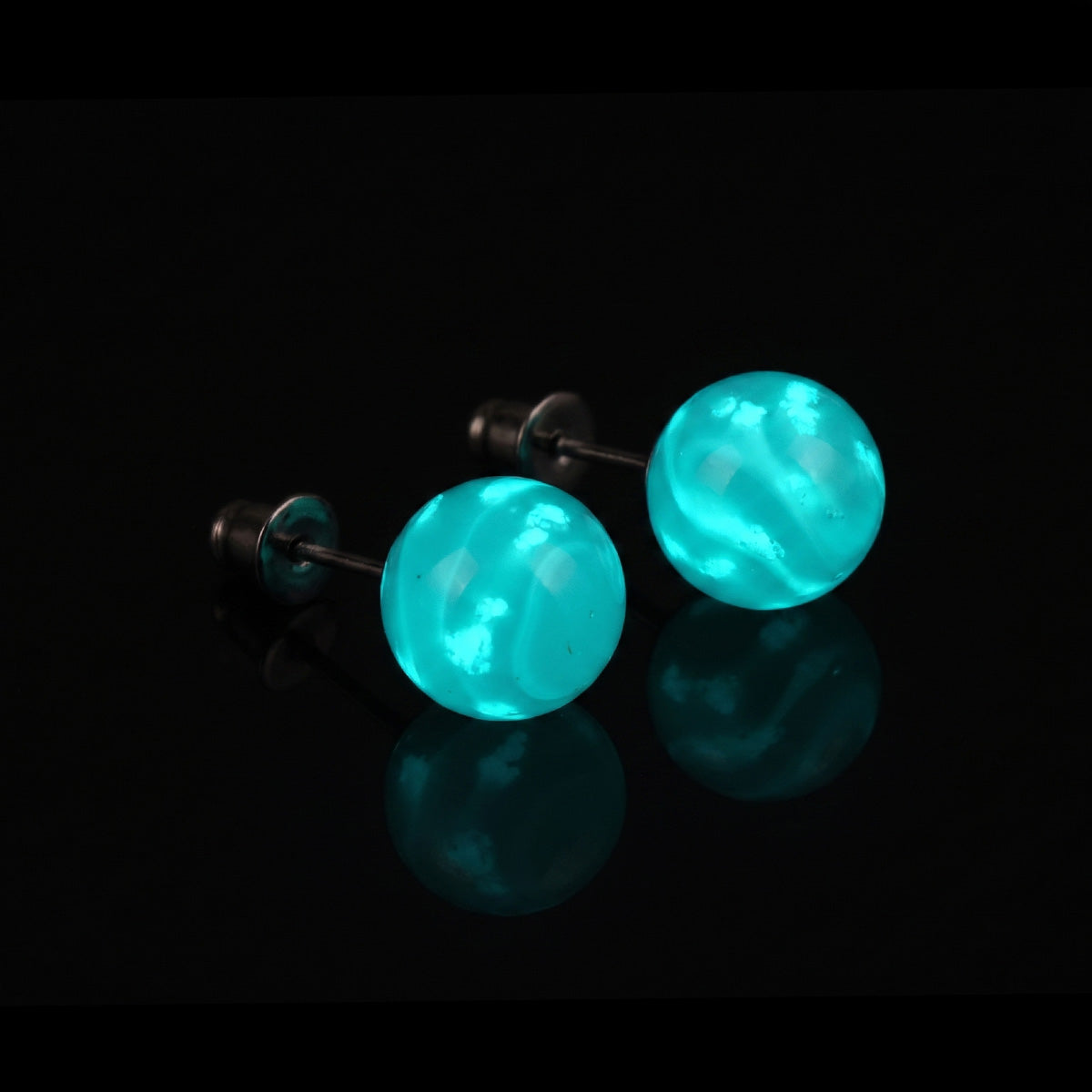 Seafoam Wave | Firefly Glass Tide Earrings