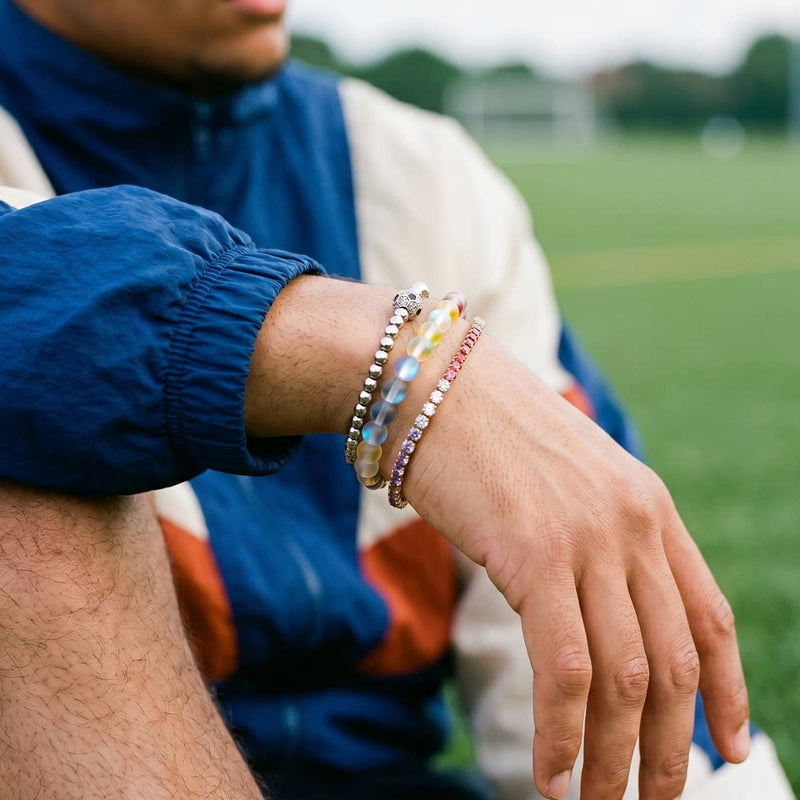 BELGIEN | Meerjungfrau Glas Nationen Armband