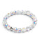 Einfrieren | 925 Sterling Silber | Blasenglas-Armband