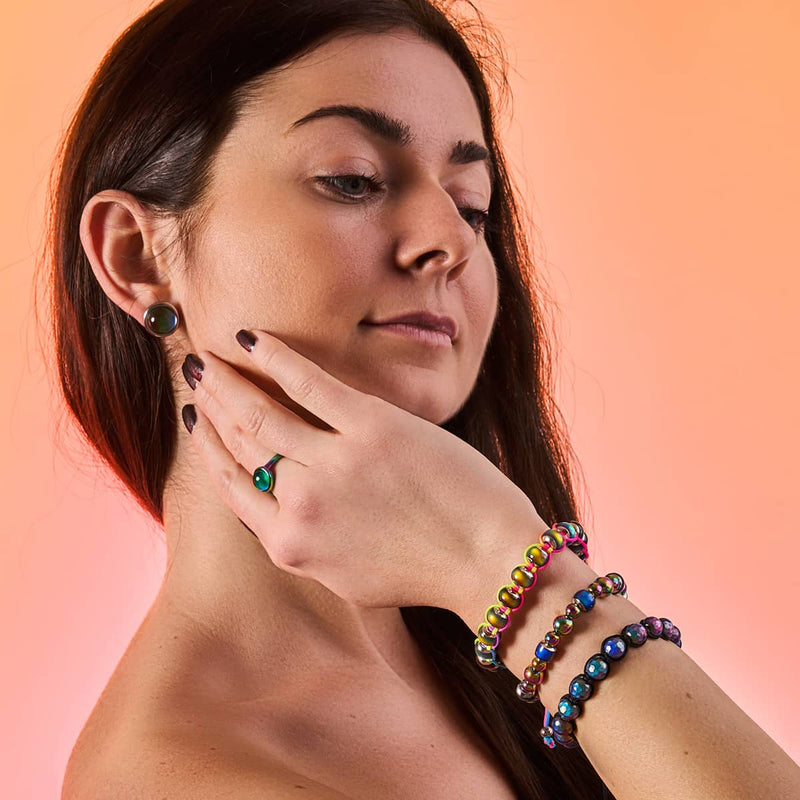 Chromata | MoodSphere Makramee-Armband