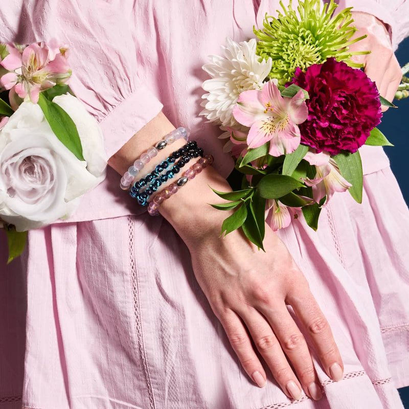 Pechschwarz | 925er Sterlingsilber | Firefly-Glasfolie