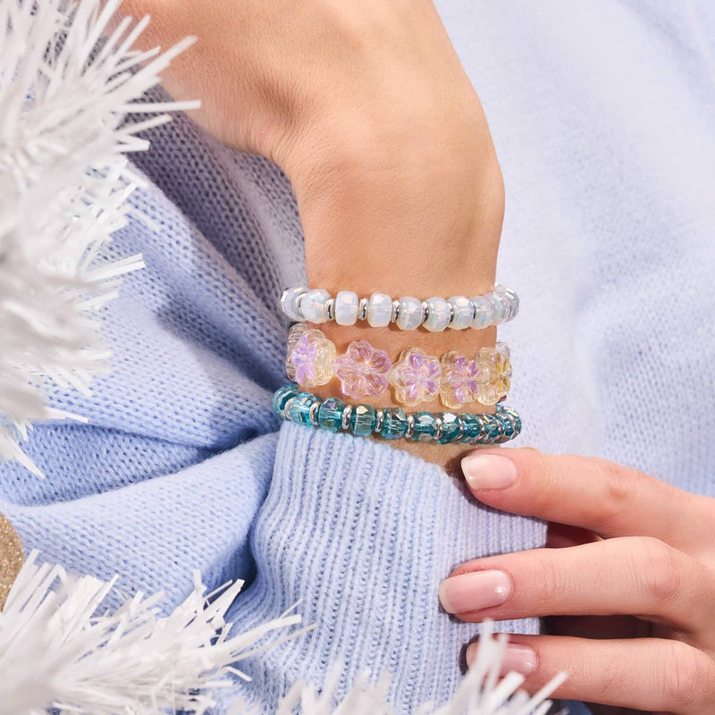 Eisblumen | Feenglas Armband