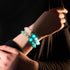 Whiteout | Firefly Glas Schneekugel Armband