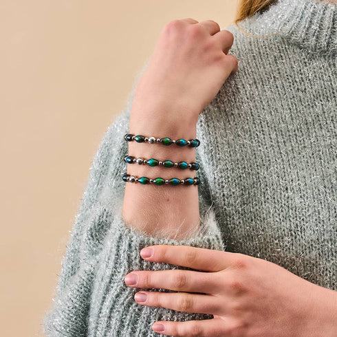 Chromata | Stimmungsstein-Fabergé-Armband