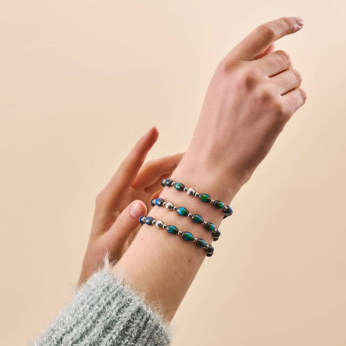 Chromata | Stimmungsstein-Fabergé-Armband