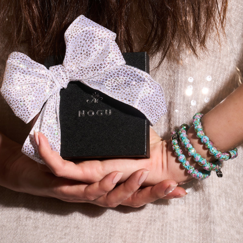 Glockenblume | Firefly Glas Diamanten Armband