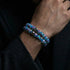 Hyazinthe | Firefly Glas Diamanten Armband