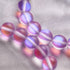 Violett | Silber | Meerjungfrau Glas Statement Armband