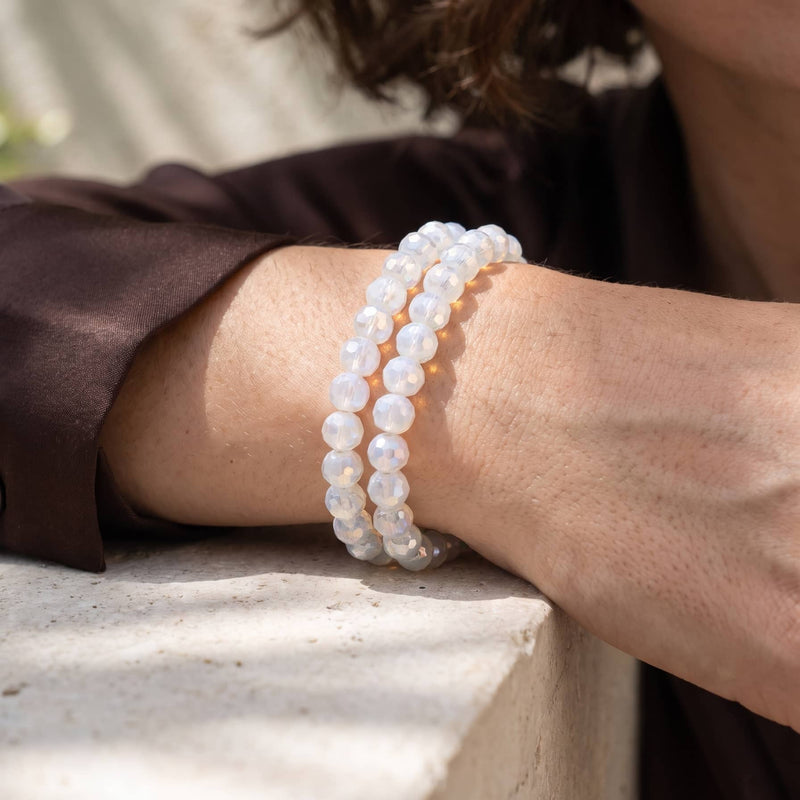 Frost | Facettiertes Prisma Armband