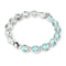 Whiteout | Firefly Glas Schneekugel Armband