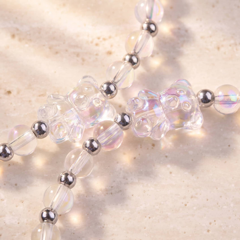 Unicorn Crystal | Silver | Shimmer Bear Bracelet