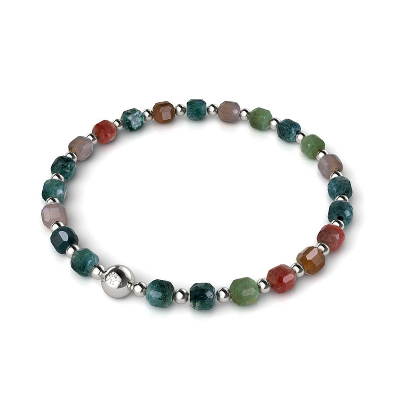 India Agate | Sacred Geode Bracelet