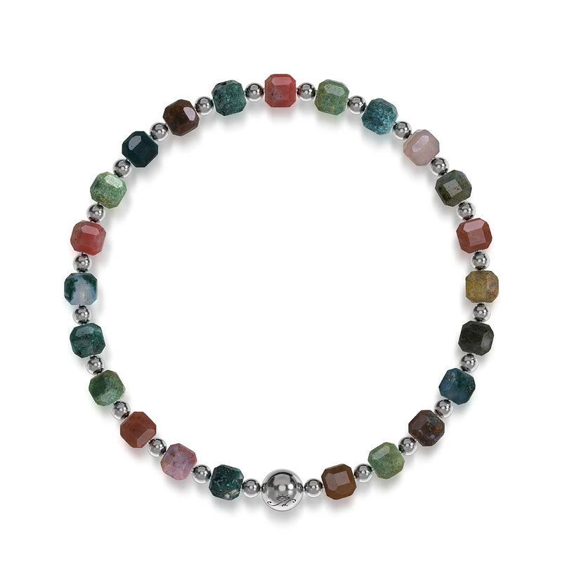 India Agate | Sacred Geode Bracelet