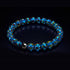 Blueberry Pop | Firefly Glass Polka Dot Bracelet