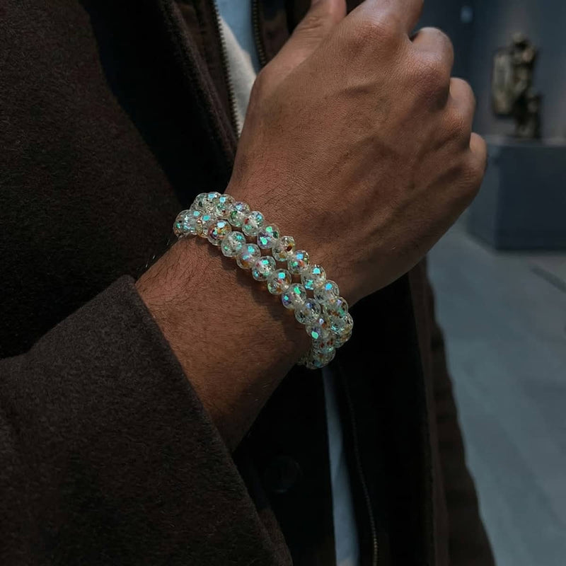 Confetti Crystal | Firefly Glass Diamonds Bracelet