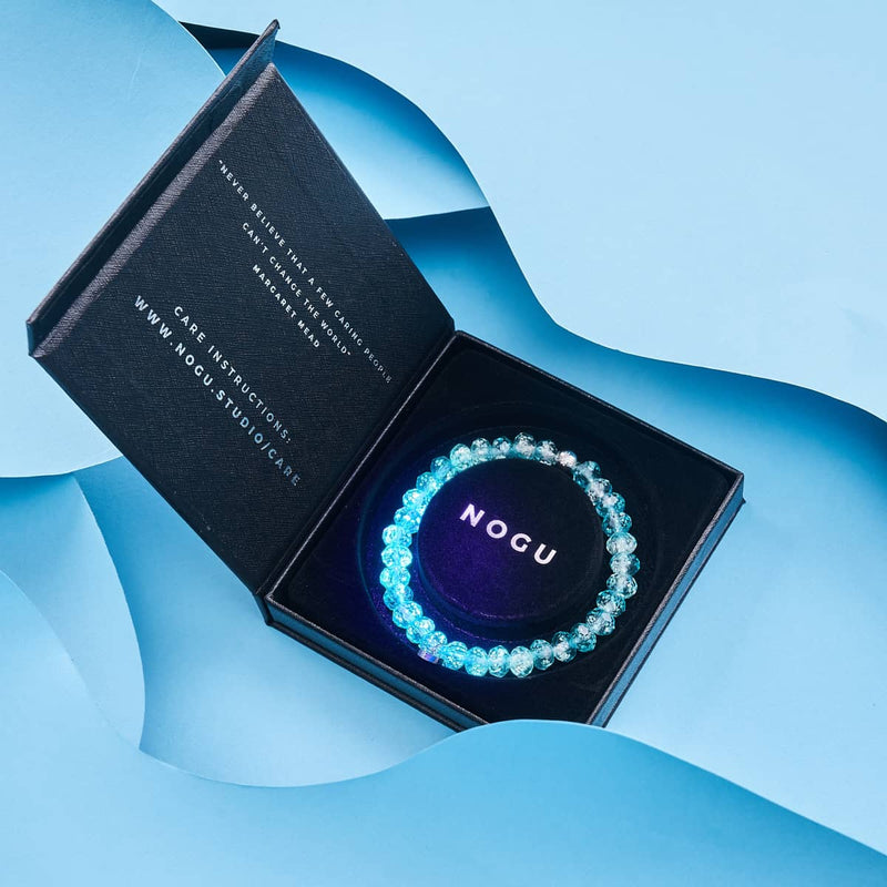 Arctic Aurora | Firefly Glass Diamonds Snow Globe Bracelet