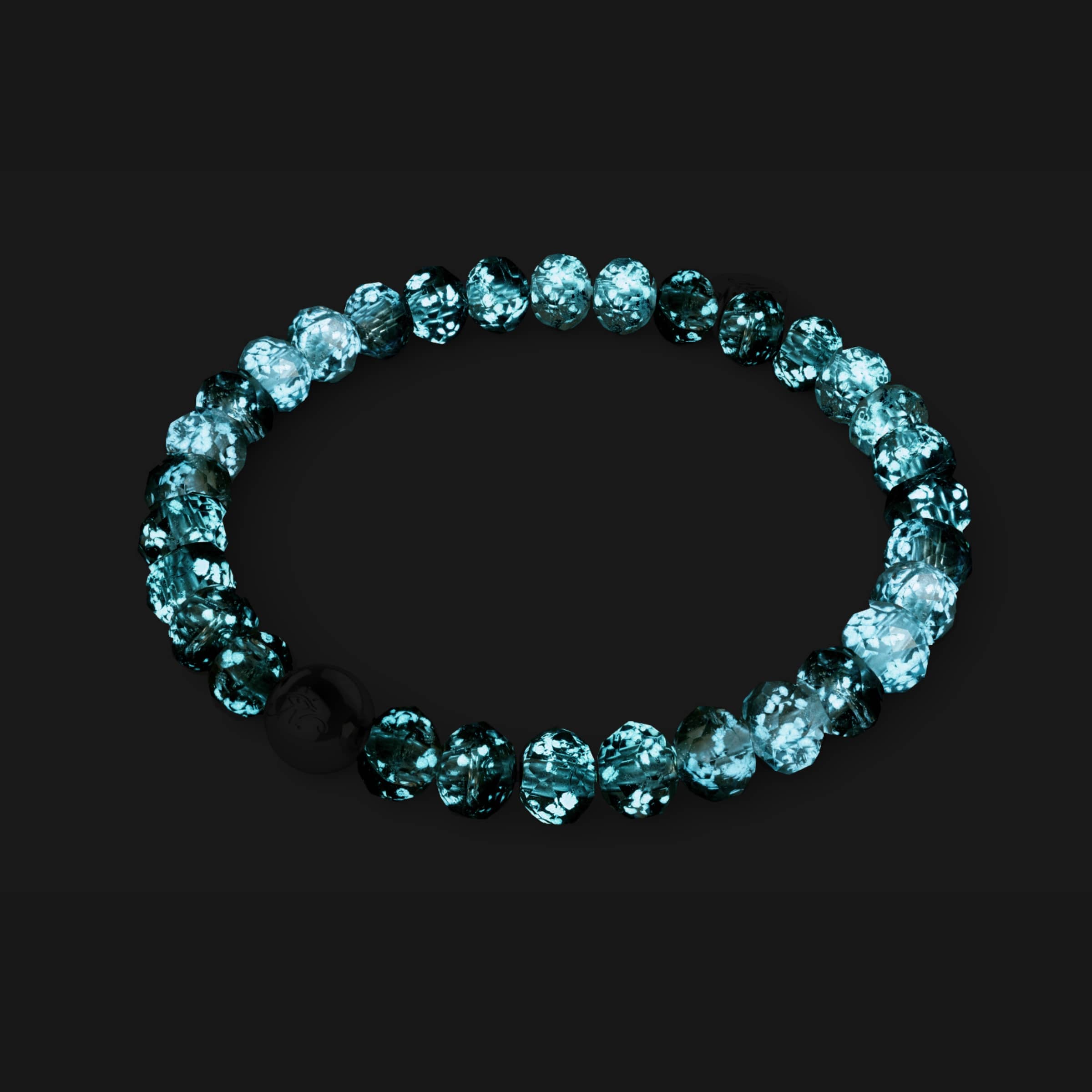 Arctic Aurora | Firefly Glass Diamonds Snow Globe Bracelet