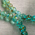 Teal | Firefly Glass Confetti Bracelet