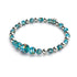 Teal | Firefly Glass Confetti Cascade Bracelet