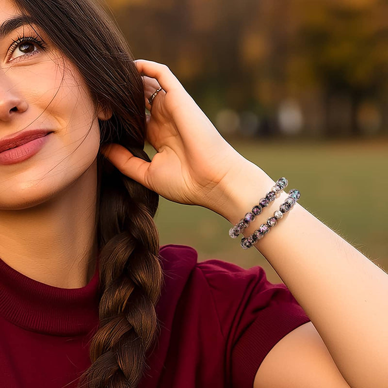 Violet Potion | Firework Glass Neon Bracelet