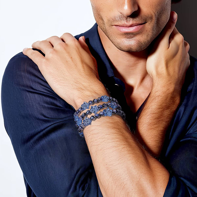 Blue Potion | Firework Glass Ghost Bracelet