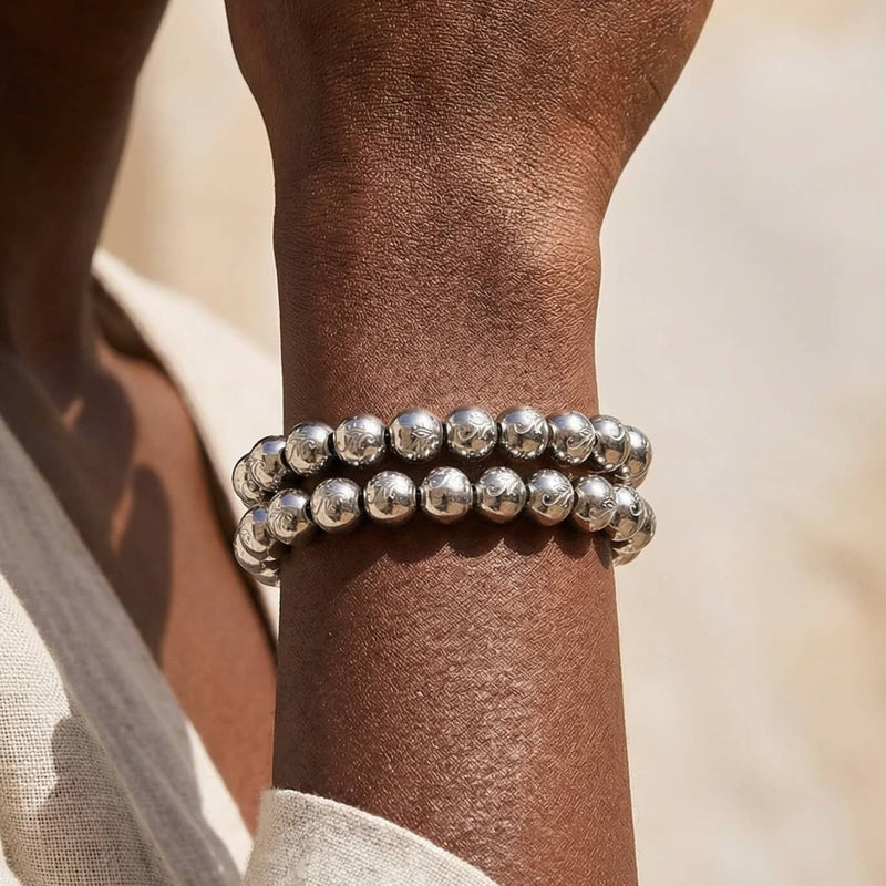 Essential Hardware Bracelet | 8mm Silver