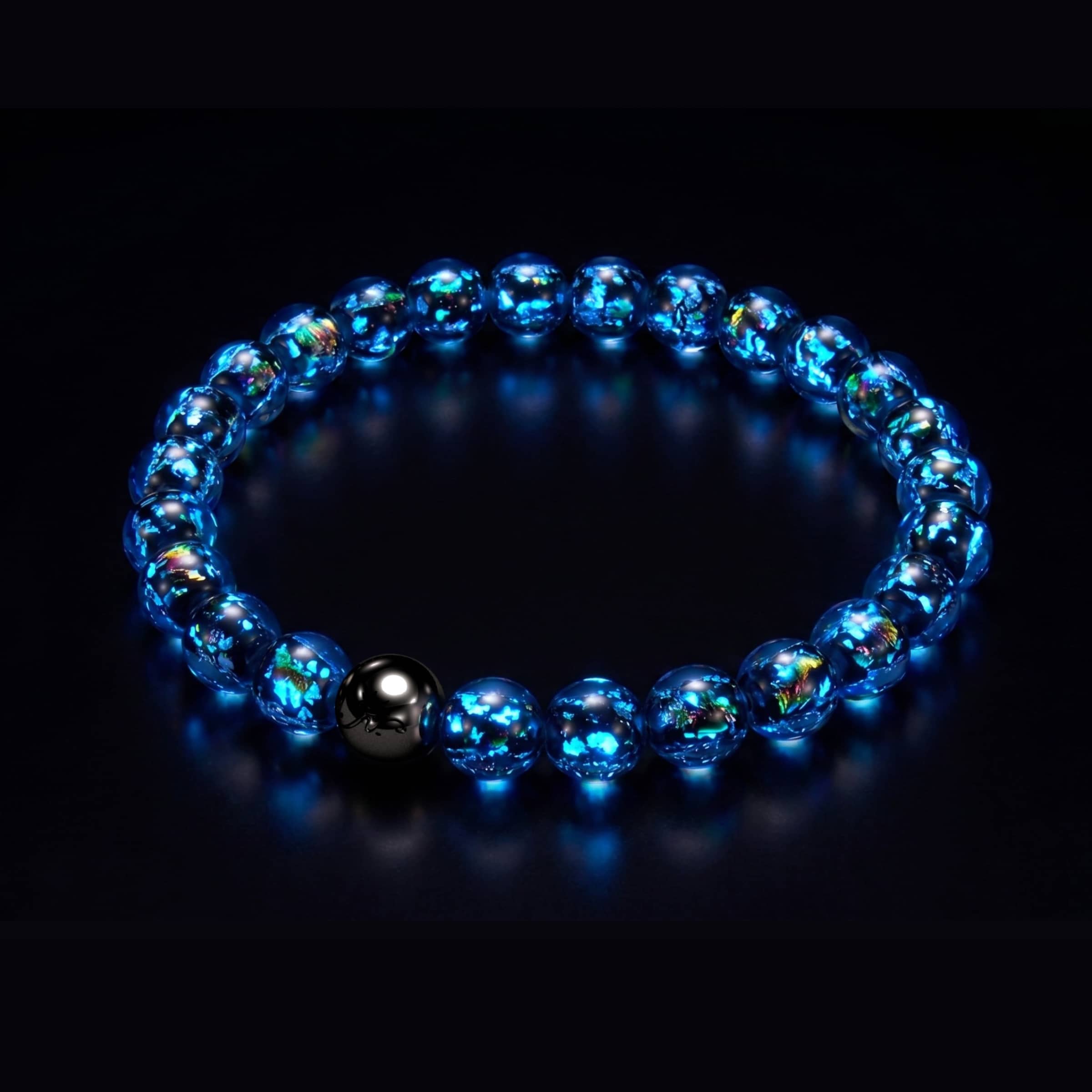 Topaz Potion | Firework Glass Neon Bracelet