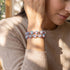 Twilight Bloom | Firefly Glass Tulip Bracelet