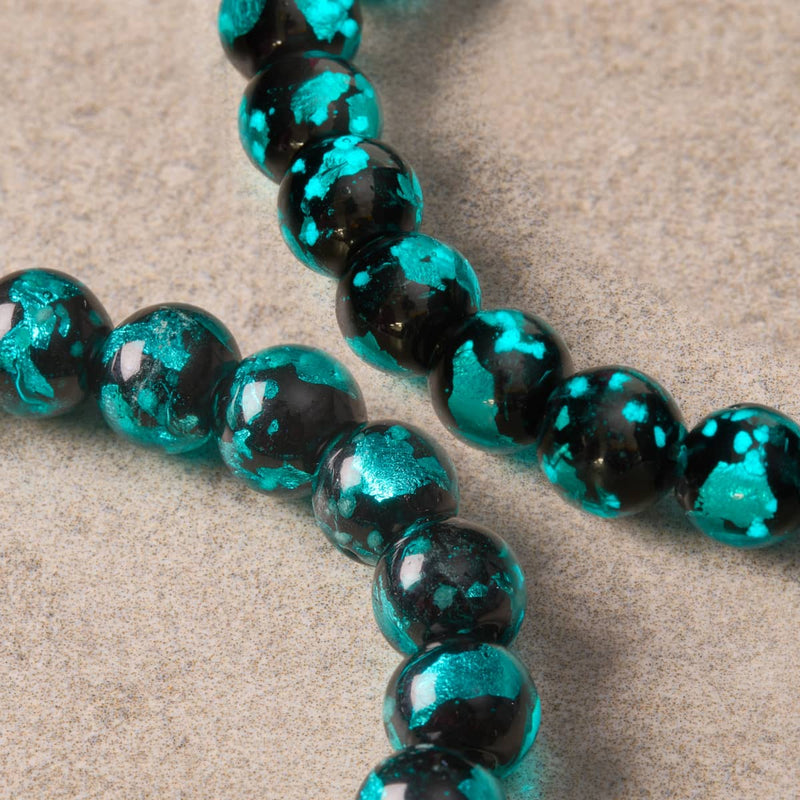 Teal Eclipse | Lunar Glass Bracelet