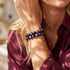 Violet Eclipse | Lunar Glass Bracelet